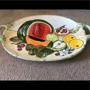 Serving platter 26 inches by 17 inches